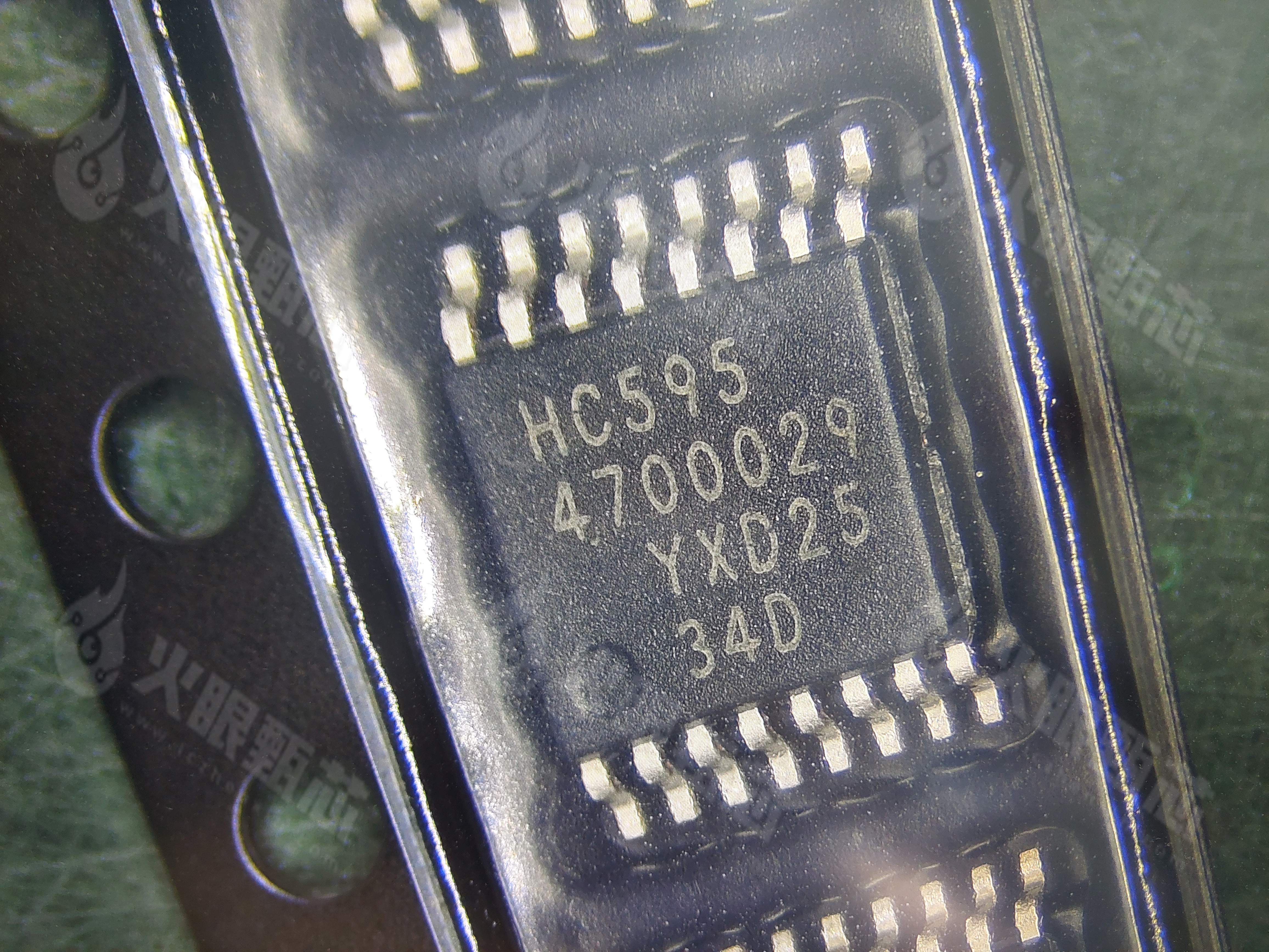 74HC595PW型号图片 - 火眼甄芯