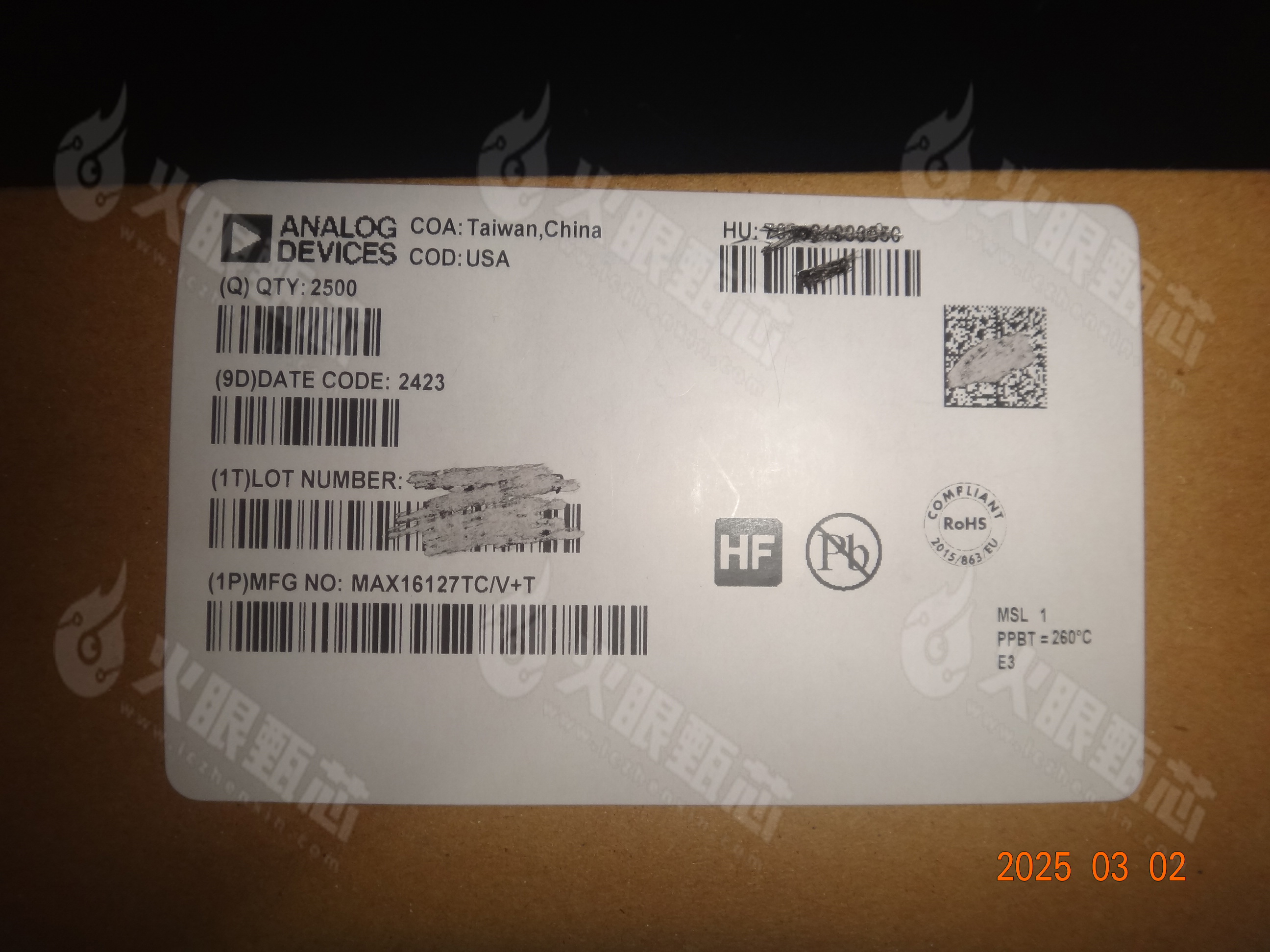 MAX16127TC/V