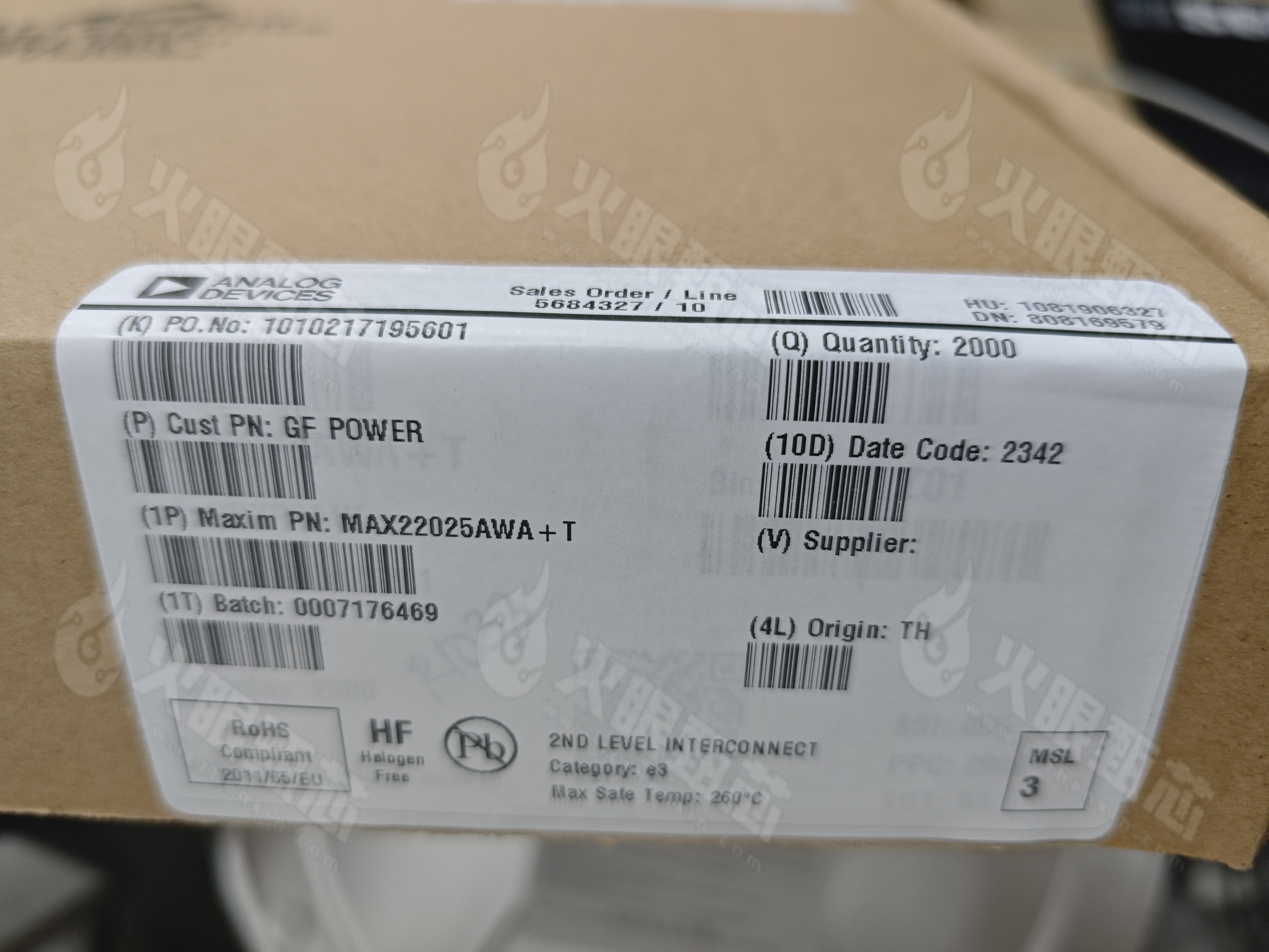 MAX22025AWA+T
