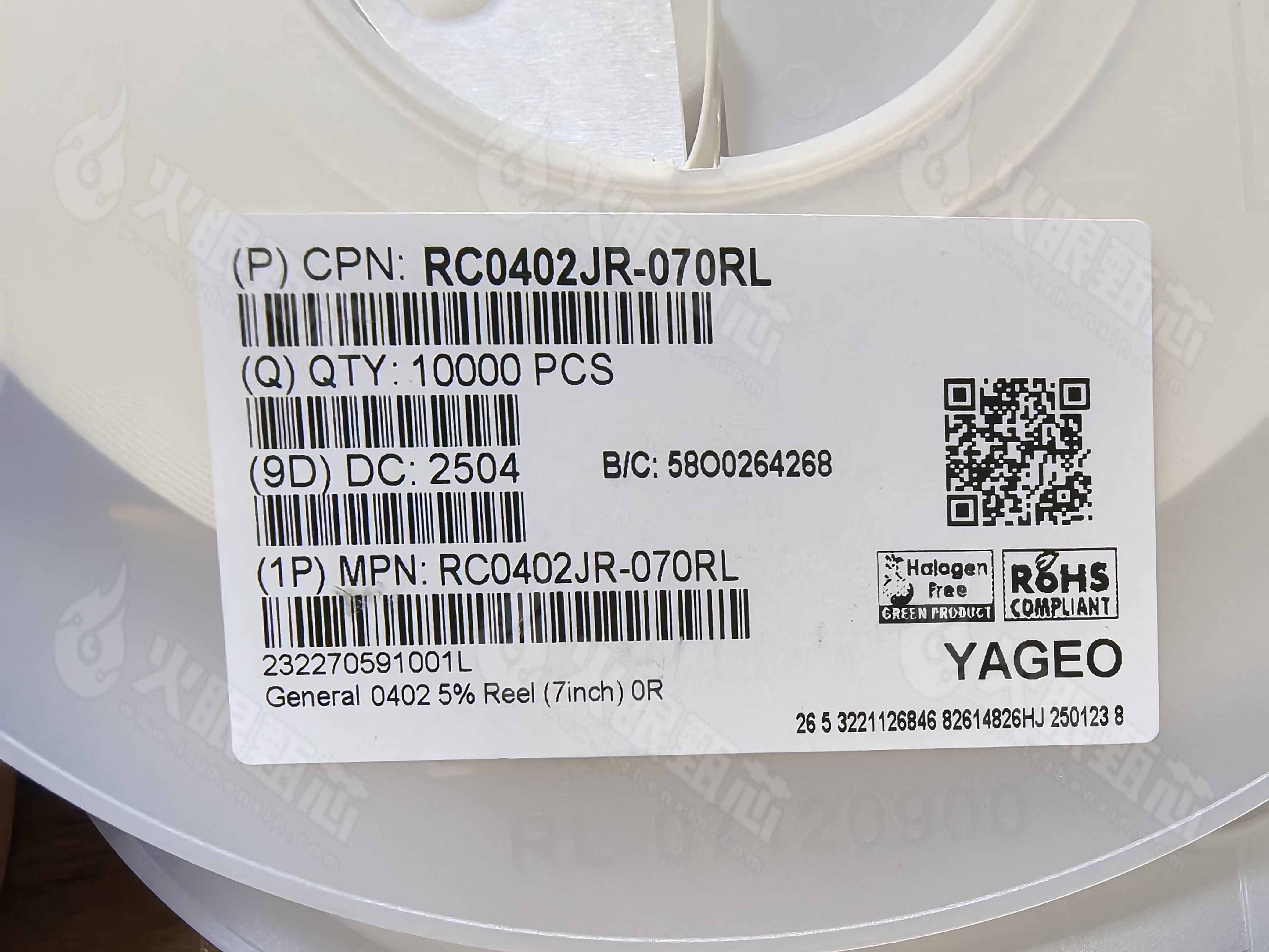 CC0402KRX7R9BB104