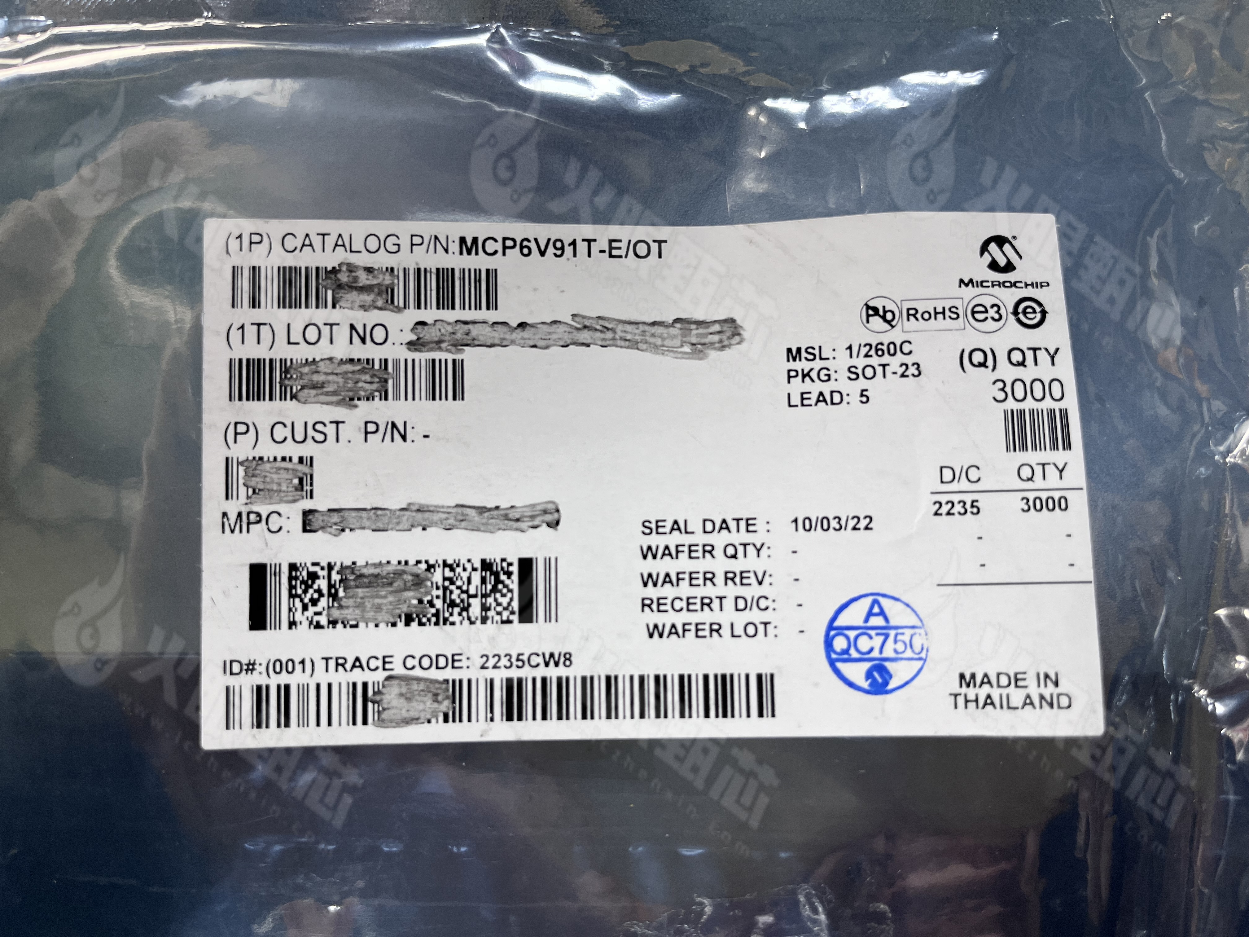 MCP6V91T-E/OT