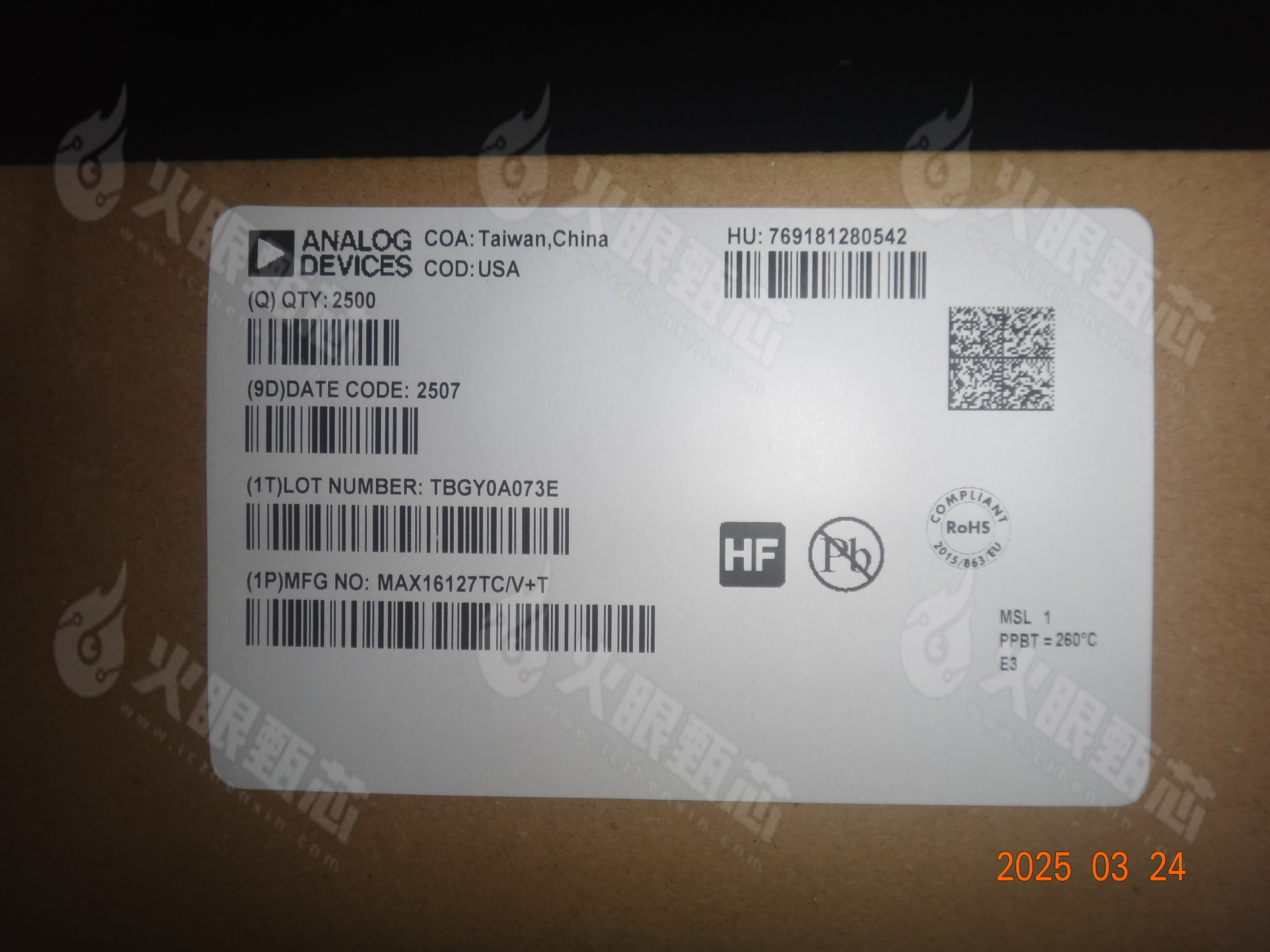 MAX16127TC/V