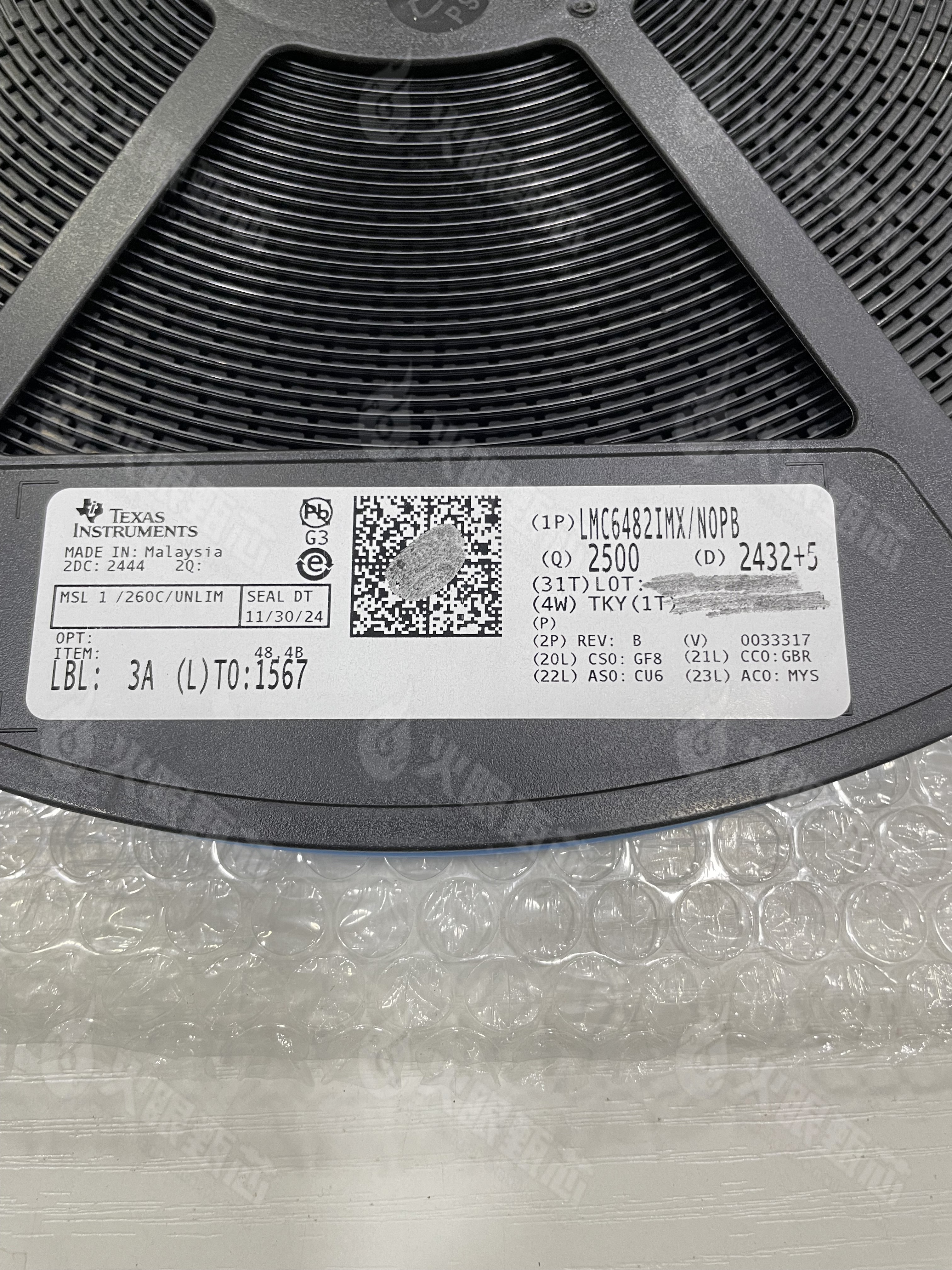 LMC6482IMX/NOPB