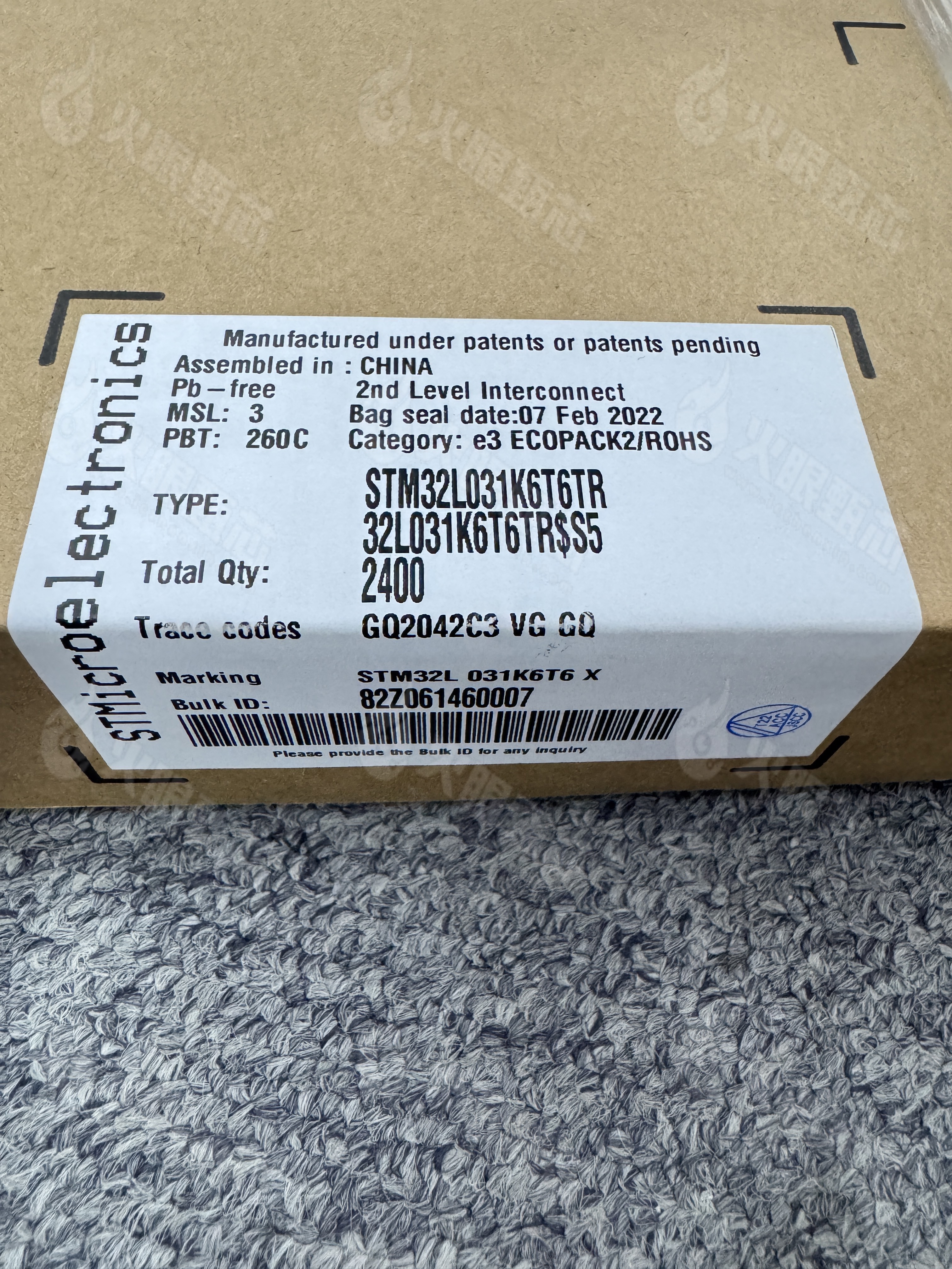 STM32L031K6T6TR