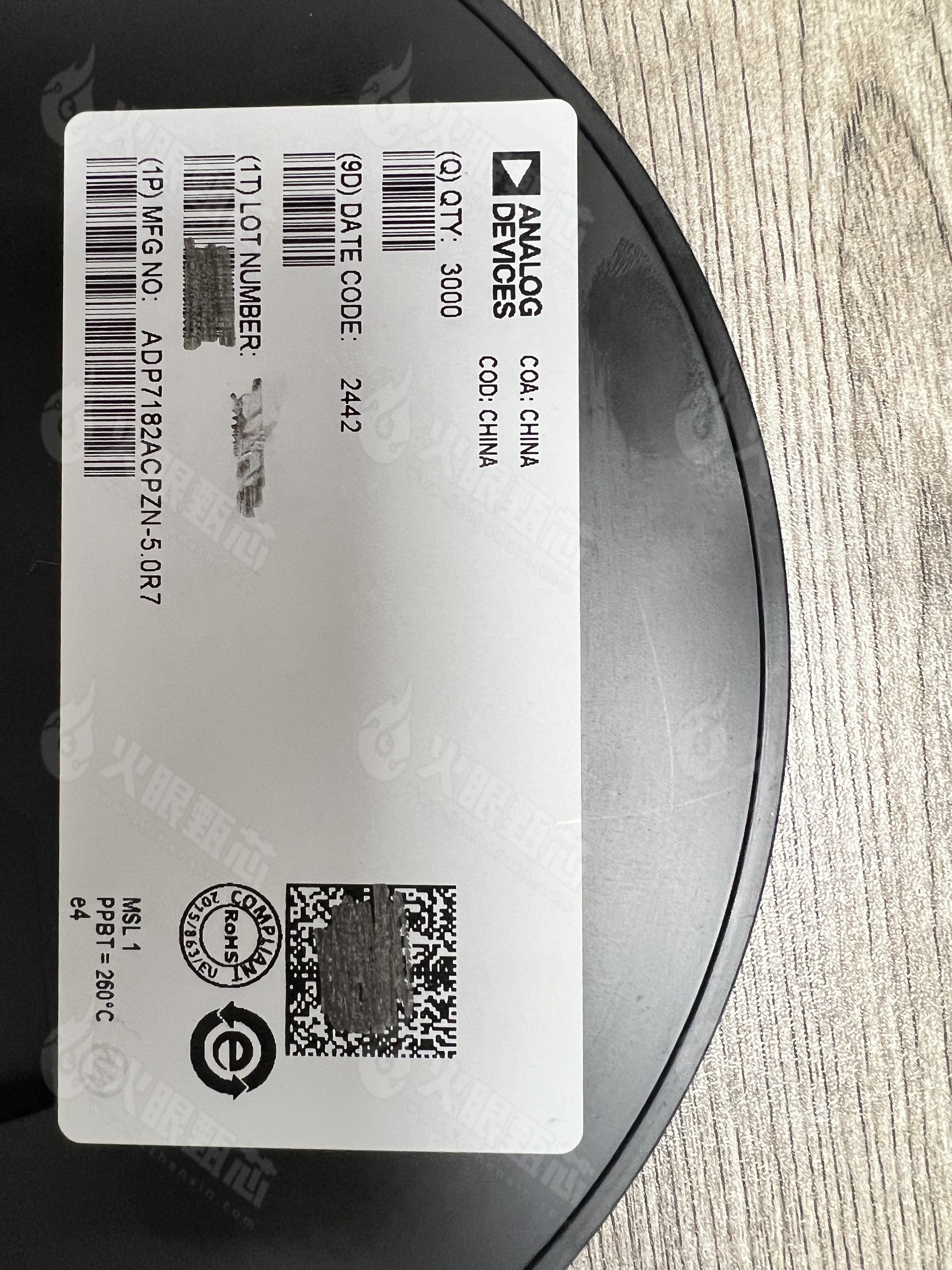 ADP7182ACPZN-5.0 ADP7182ACPZN-5.0