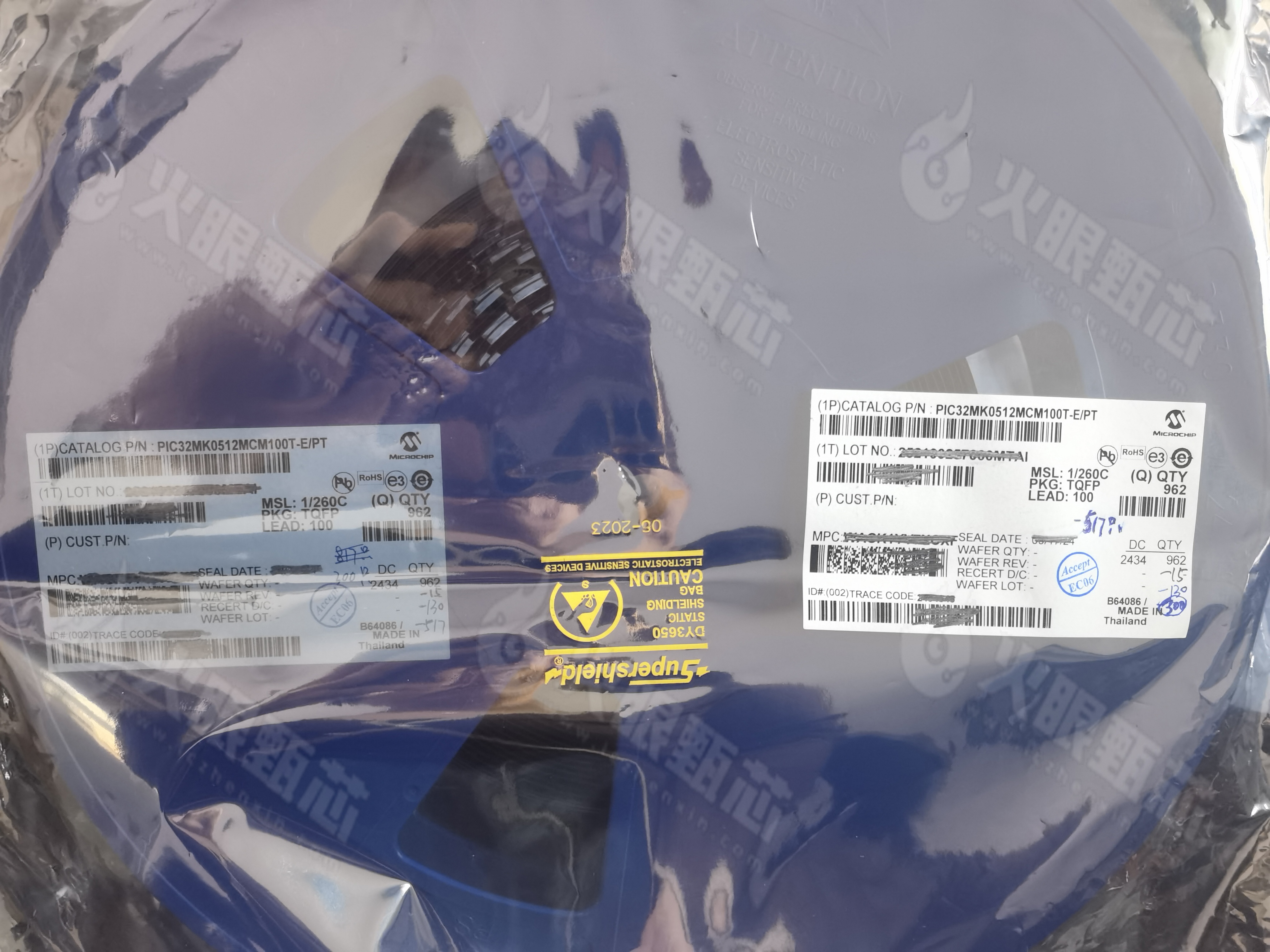 PIC32MK0512MCM100T-E/PT