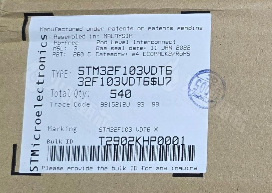 STM32F103VDT6 STM32F103VDT6