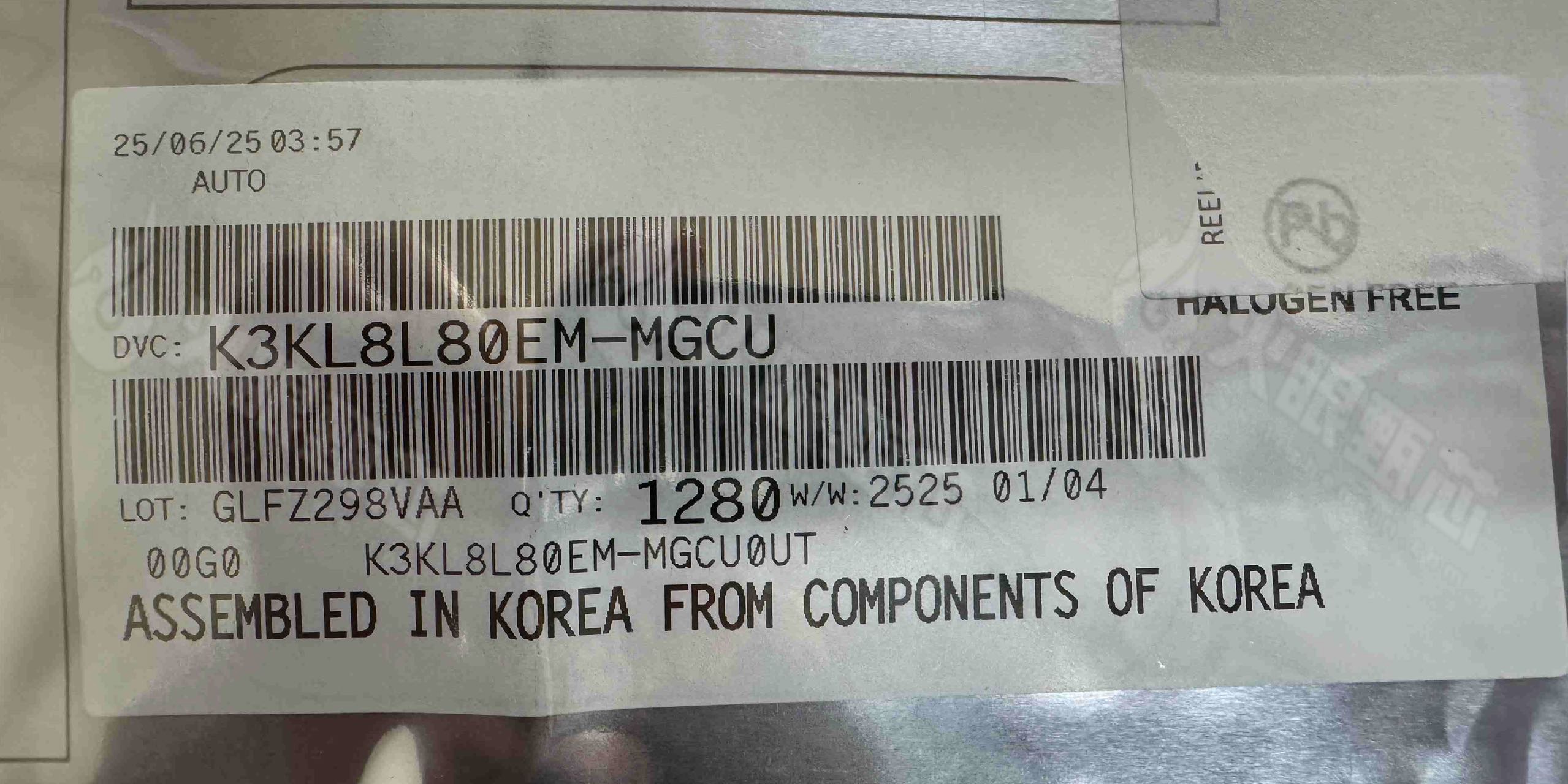 K3KL8L80EM-MGCU