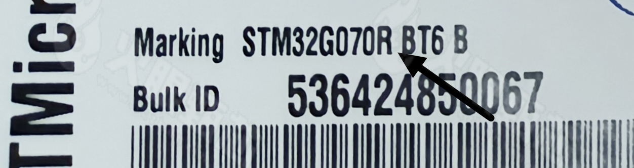 STM32G070RBT6