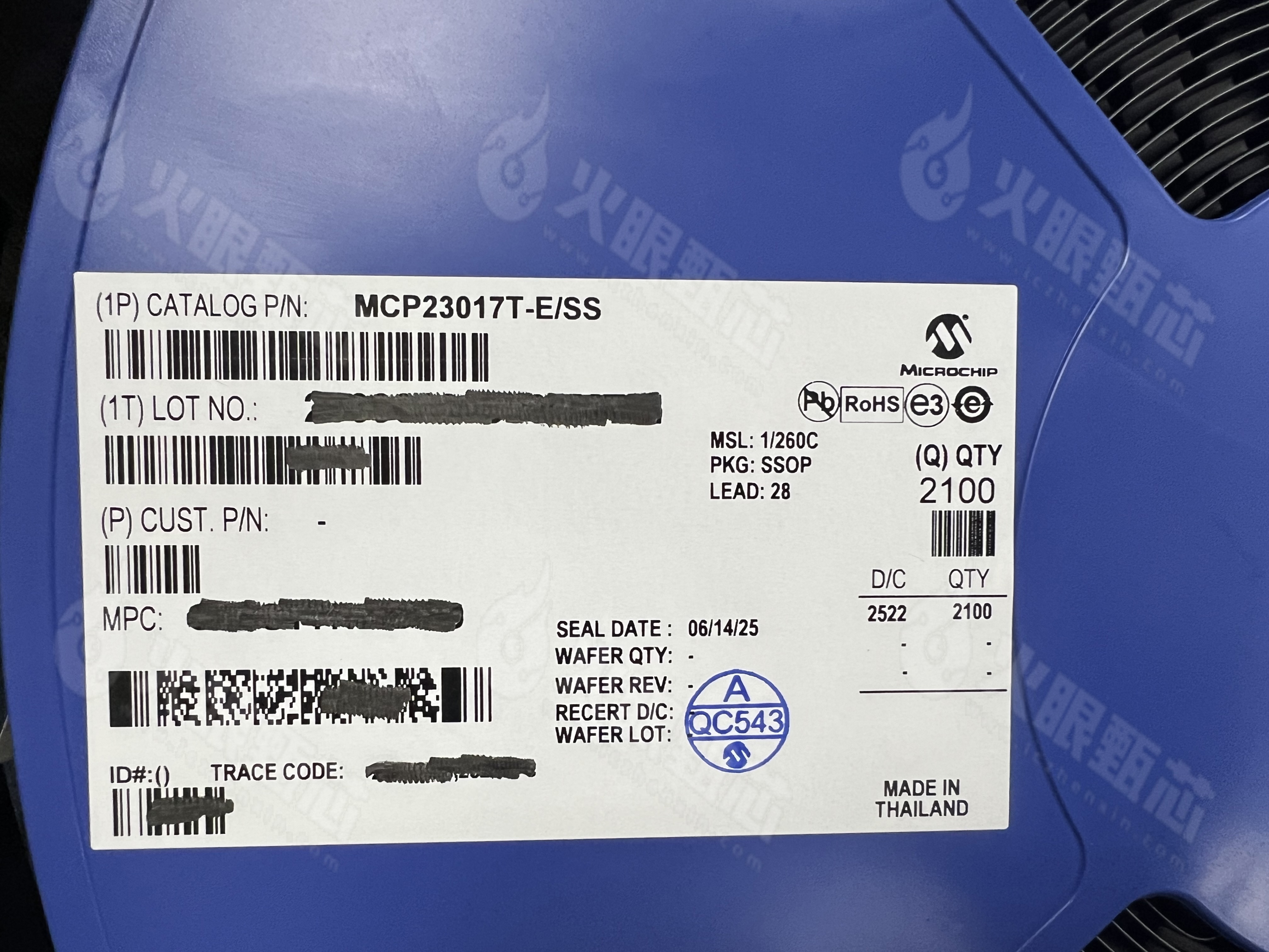 MCP23017T-E/SS