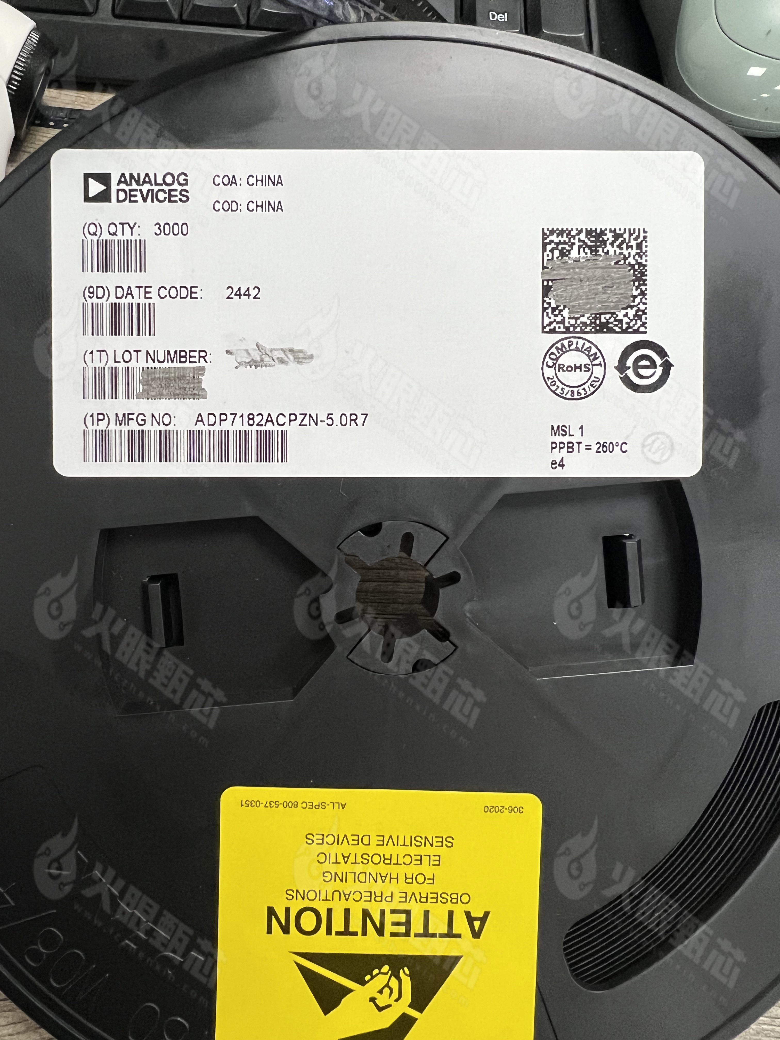 ADP7182ACPZN-5.0 ADP7182ACPZN-5.0