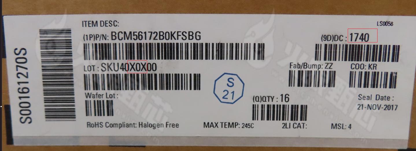BCM56172B0KFSBG