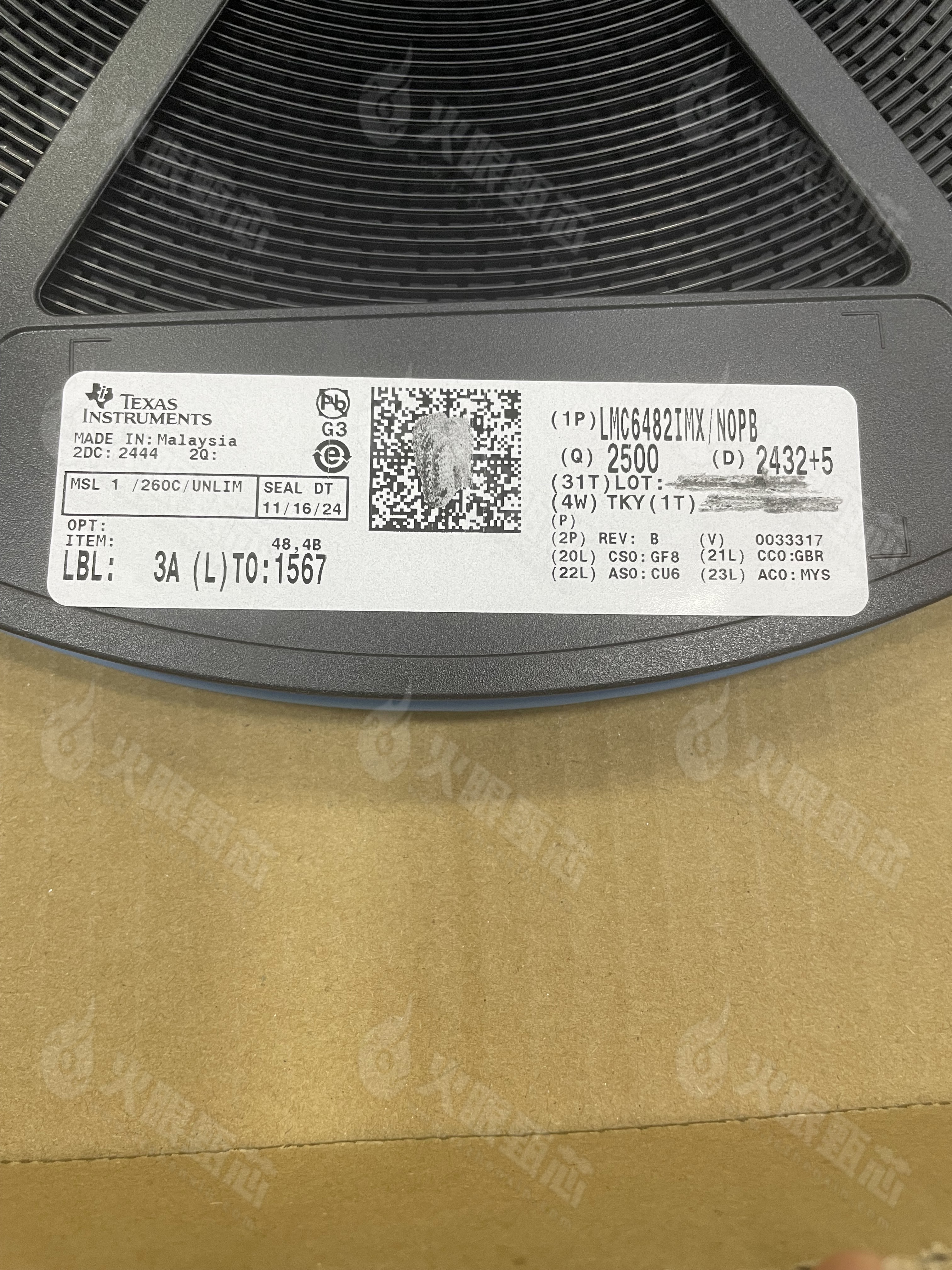 LMC6482IMX/NOPB