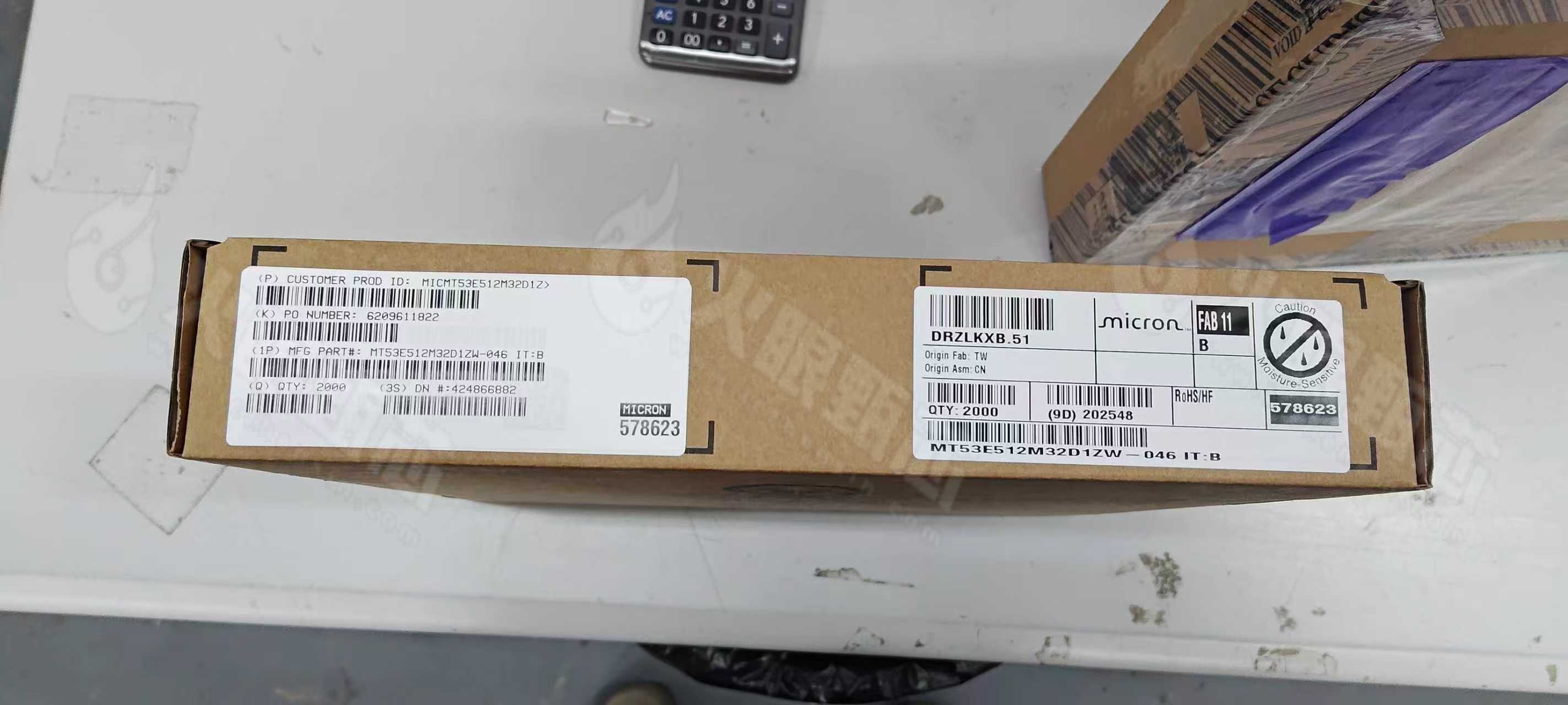 MT53E512M32D1ZW-046 IT:B