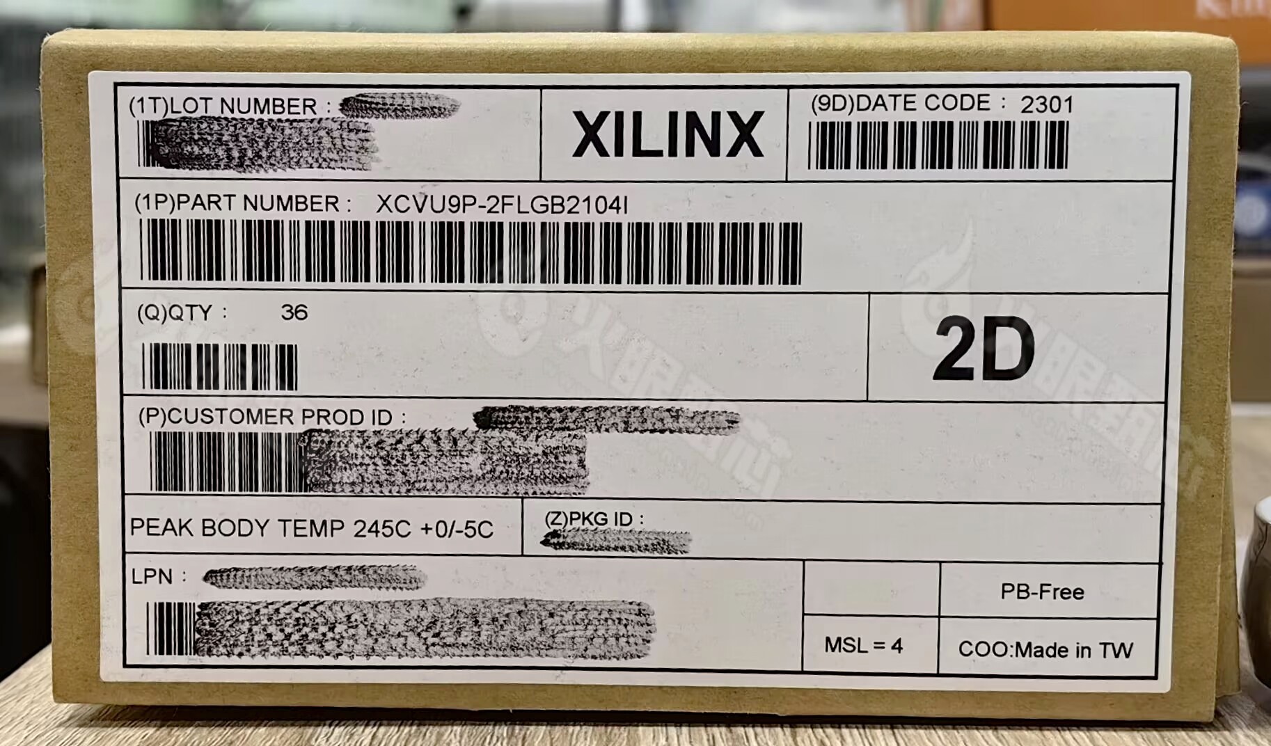 XCVU9P-2FLGB2104I