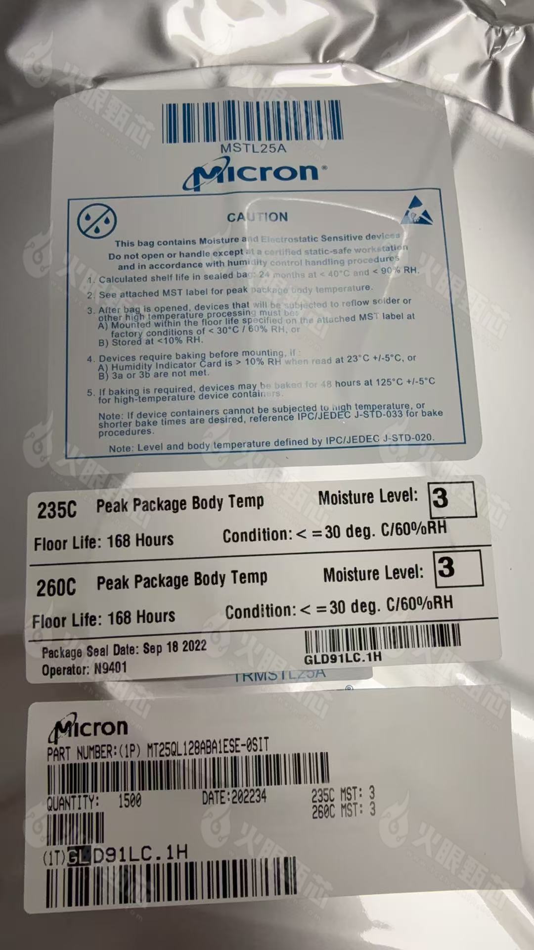 MT25QL128ABA1ESE-0SIT